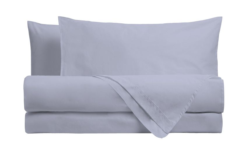 Completo letto 2 piazze azzurro--Azzurro-100% Cotone Completo letto 2 piazze azzurro--Azzurro-100% Cotone