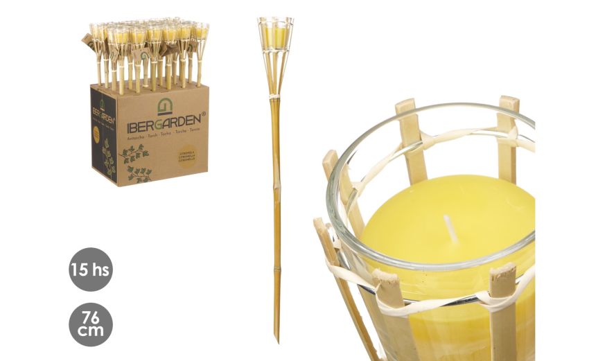 Torcia citronella h76 cm Torcia citronella h76 cm