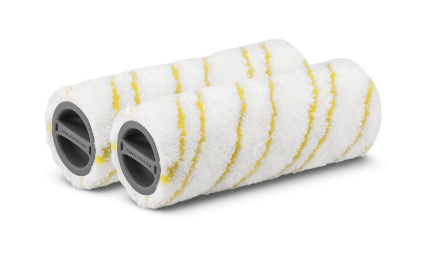 Karcher Coppia di rulli in microfibra 2.055-006.0-per lavaspira FC 5 e FC 5 Premium---6 cmx6 cm Karcher Coppia di rulli in microfibra 2.055-006.0-per lavaspira FC 5 e FC 5 Premium---6 cmx6 cm
