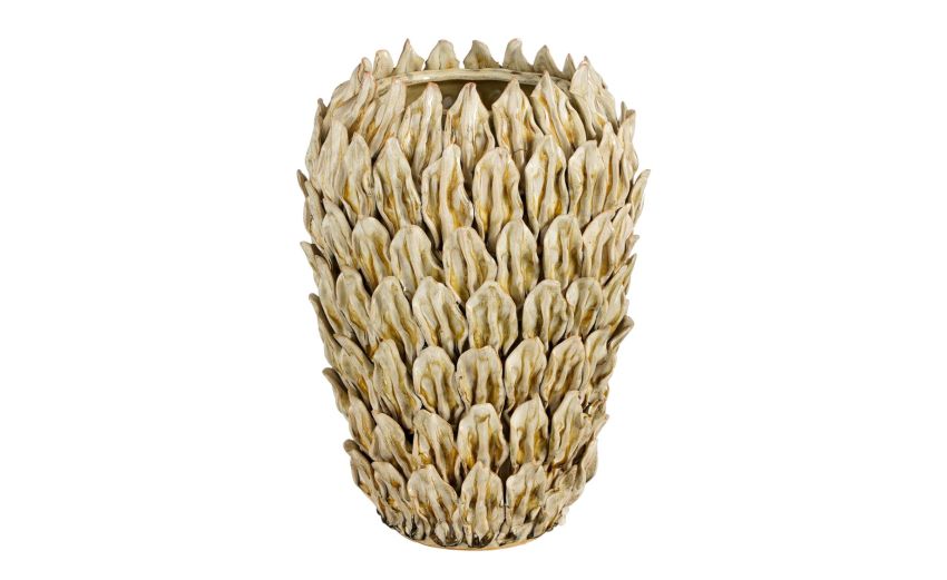 Chico vaso beige h33 cm--Beige Chico vaso beige h33 cm--Beige