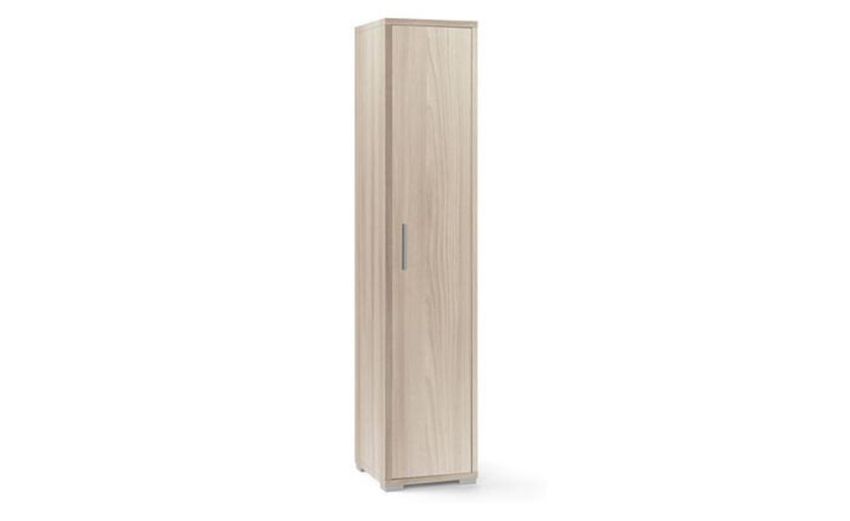 Think colonna per ufficio 1 anta 5 vani colore olmo-Misure L39 x P41 x H182 cm-Legno chiaro-Melaminico-182 cmx39 cm Think colonna per ufficio 1 anta 5 vani colore olmo-Misure L39 x P41 x H182 cm-Legno chiaro-Melaminico-182 cmx39 cm
