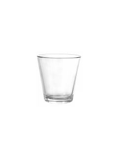 City set 6 bicchieri acqua in vetro 250 ml - -Trasparente-Vetro