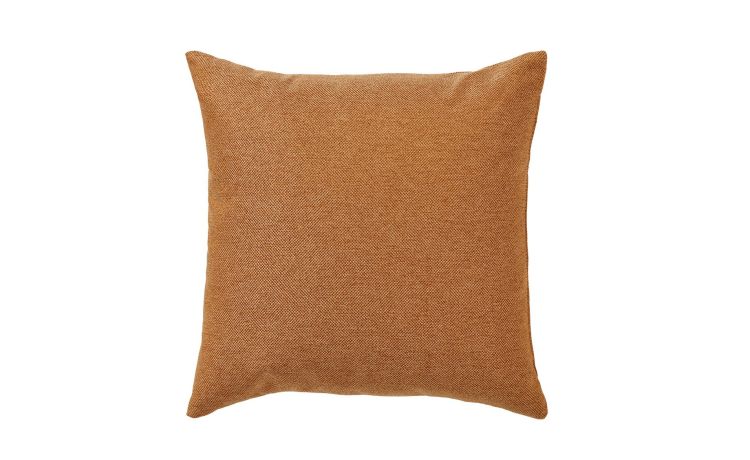 Nettuno cuscino ocra 45x45 cm --Arancione-Poliestere riciclato-45 cmx45 cm