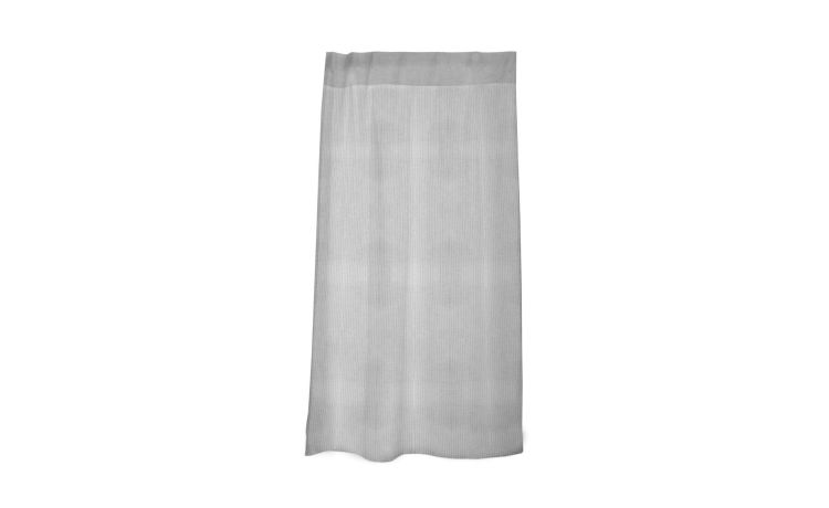 Salina tenda grigia in PES e cotone 140x280 cm- -Grigio-87% Cotone;13% PES-280 cmx140 cm