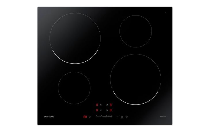 Samsung Piano ad induzione da 60cm NZ64T3707AK/ET--Nero--6 cmx59 cm