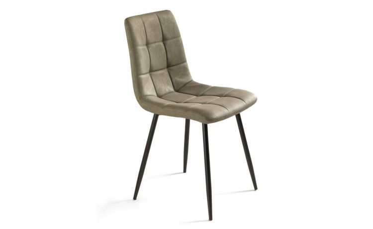 Ginevra sedia ecopelle verde oliva---Ecopelle-88 cmx45 cm