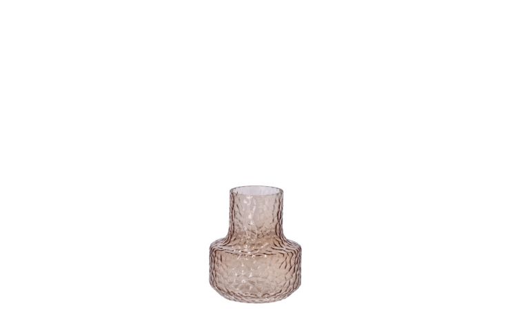 Anna vaso in vetro colori assortiti h18 cm---Vetro