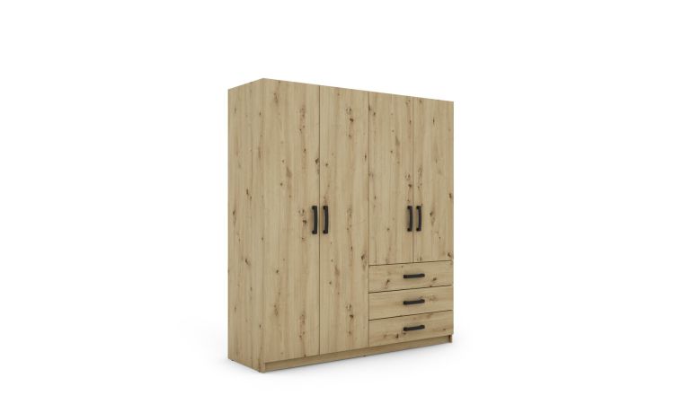 Full 2.0 armadio artisan L160 cm--Legno-Nobilitato-181 cmx160 cm