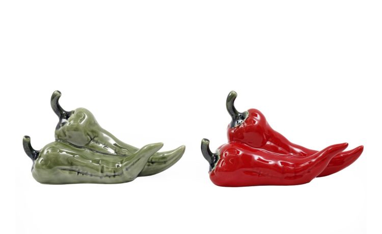 Decorazione peperoncino---Gres