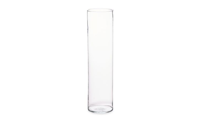 Cilindro vaso in vetro H60 cm--Trasparente-Vetro