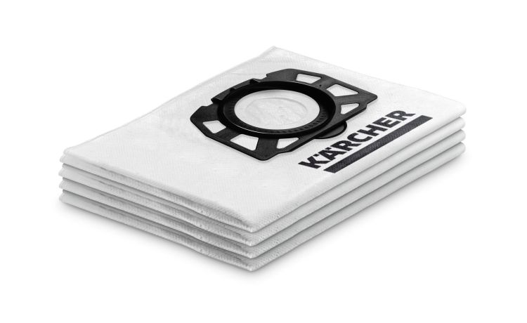 Karcher 4 sacchetti filtro in vello -per WD2 e WD3