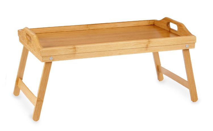 Vassoio per colazione in bamboo -Pieghevole-Legno-Bamboo-4
