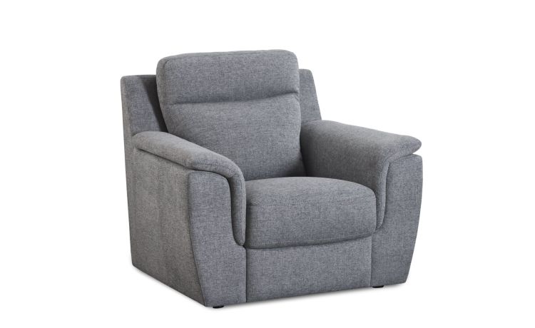Ravello poltrona fissa grigia--Grigio-Tessuto-98 cmx108 cm