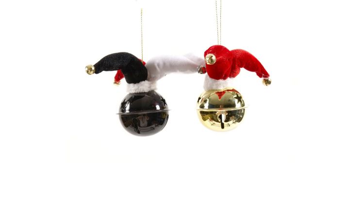 Joker Bell sfera natalizia Ø12 cm- ---8 cmx12 cm