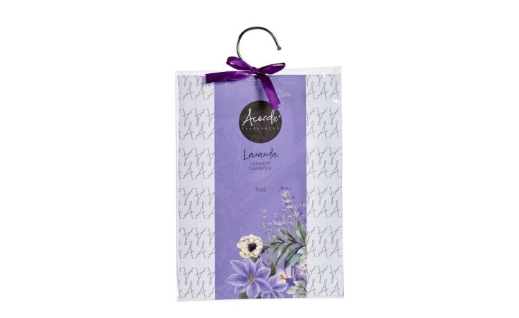 Arcode profumatore armadio fragranza lavanda-Con appendino-Viola-Cartone