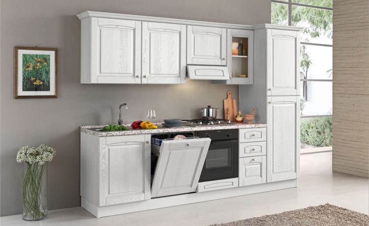 Adele cucina 293 cm colore bianco