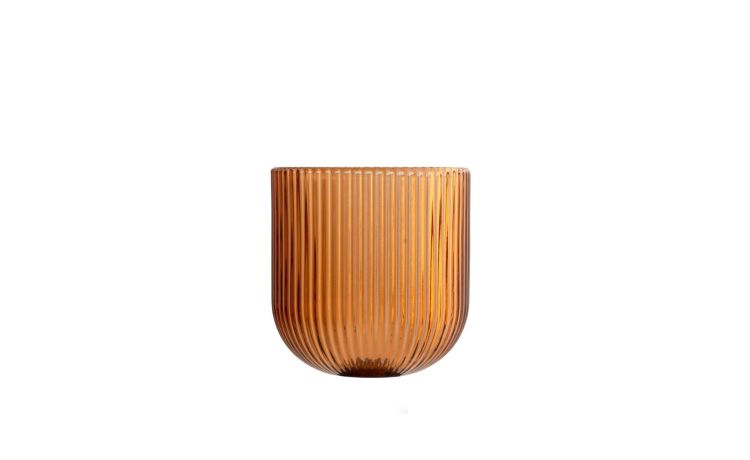 Penoy bicchiere amber in vetro 28 cl---Vetro