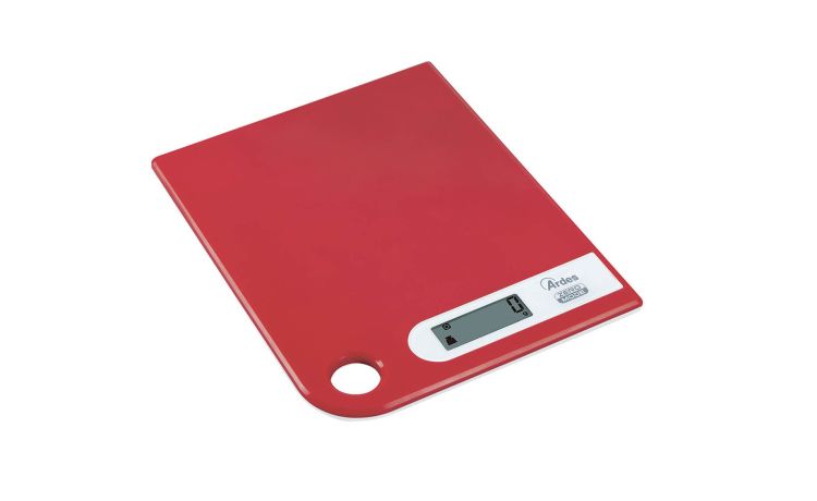 Ardes Bilancia da cucina elettronica Ral AR1PA1/R--Rossa--1.3 cmx16 cm