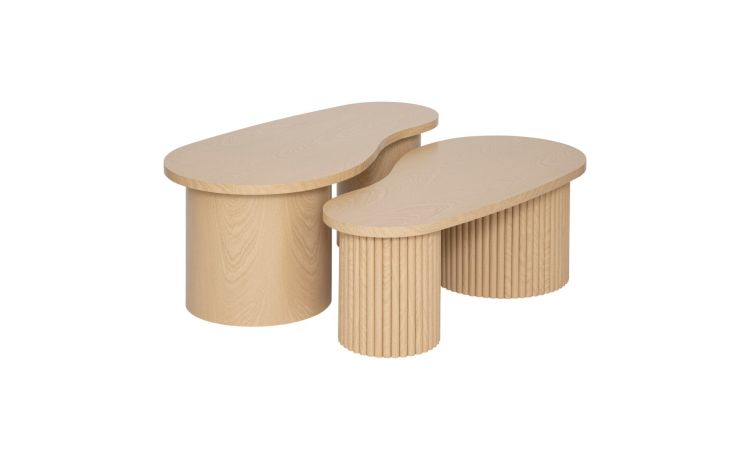 Soleya set 2 tavolini 95x35