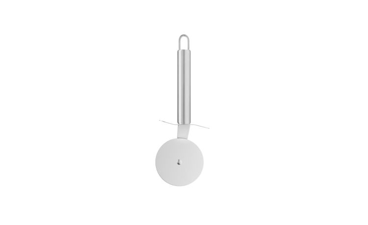 Daily home tagliapizza in acciaio 20 cm--Grigio-Acciaio inox