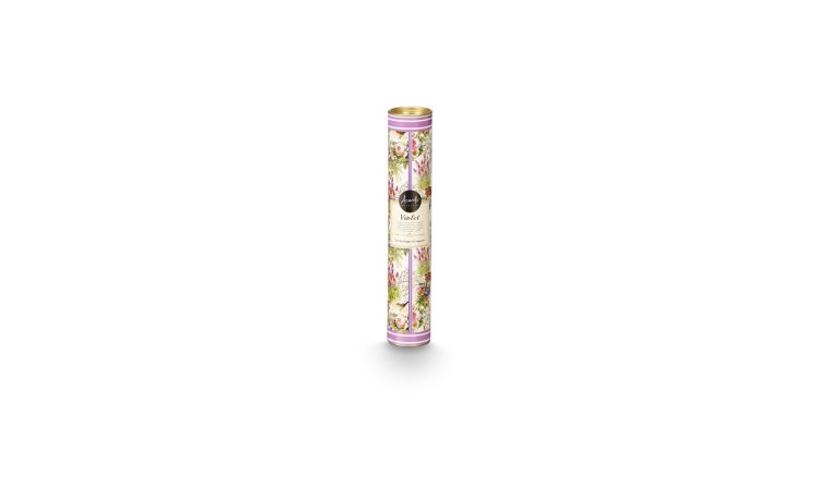 Viola incenso con supporto bastoncini-Set 30 bastoncini--Legno