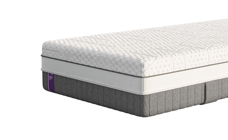 Emma materasso singolo fusion fresh hybrid 80x190 cm--Bianco-Poliestere