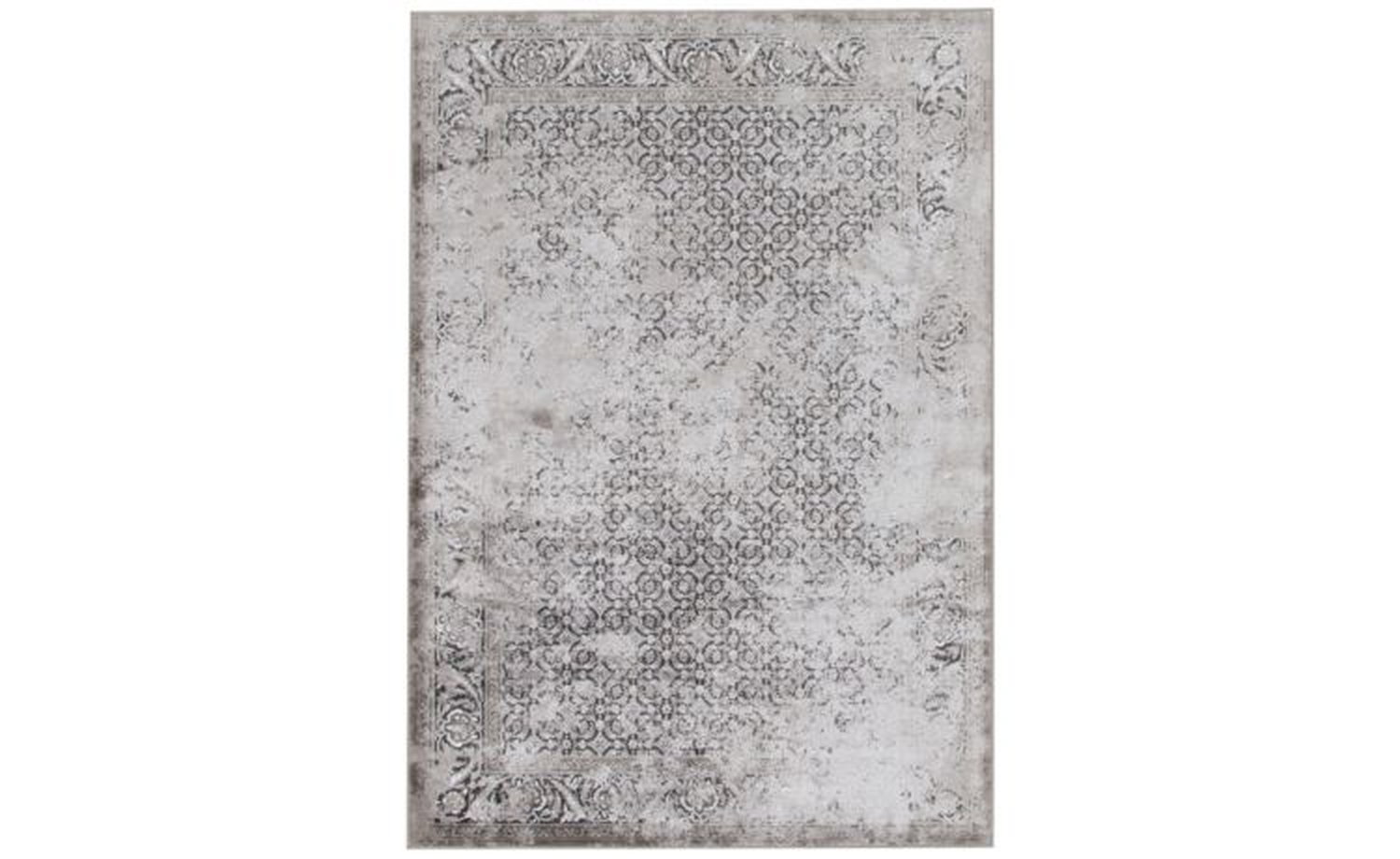 Vintage tappeto grigio anticato 200x290 cm