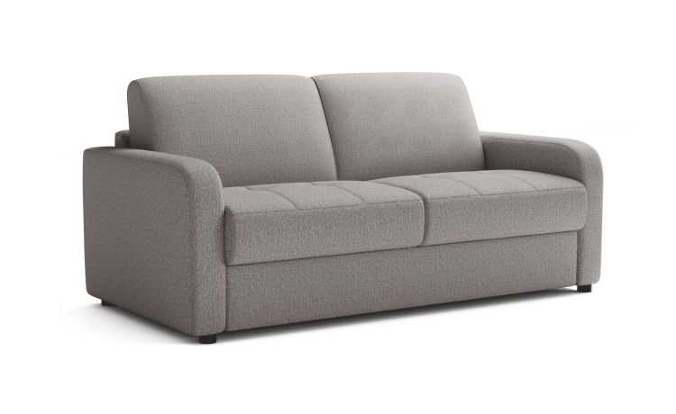 Vera divano letto in tessuto color grigio--Grigio-Tessuto-87 cmx185 cm