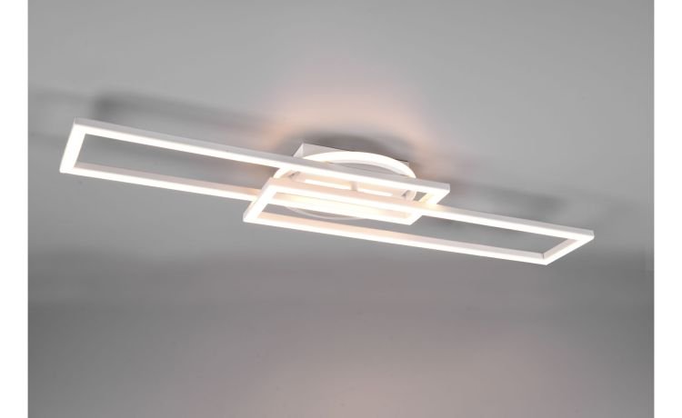 Twister plafoniera LED bianca in metallo orientabile 30W