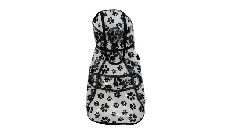 Casual impermeabile per animali trasparente 25 cm- -Trasparente