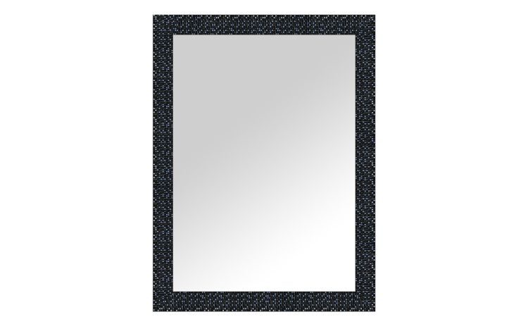 Cleo specchiera colore nero 50x70 cm--Nero--70 cmx50 cm