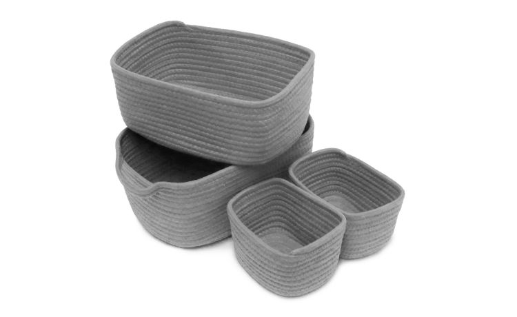 Anchorage cesta L grigia--Grigio-Cotone