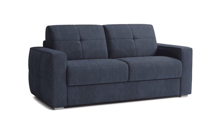 Sira divano letto in tessuto blu--Blu-Tessuto-90 cmx200 cm