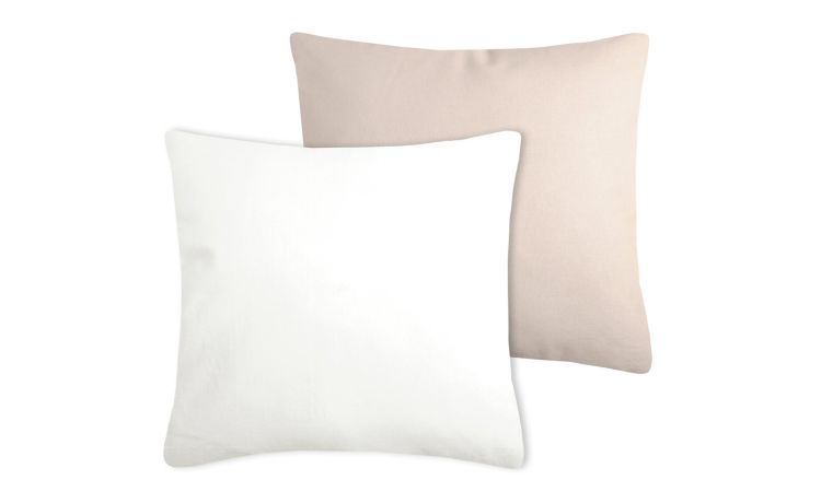 Duo cuscino ercu' 50x50 cm--Beige-Cotone-50 cmx50 cm