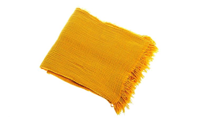 Miki copritutto 130x170 cm giallo- --100% Cotone-Singolo