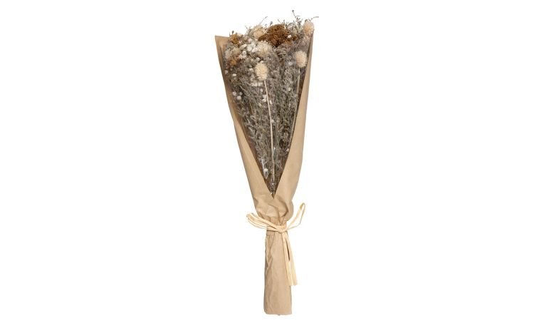 Nam bouquet rami e fiori secchi H45 cm