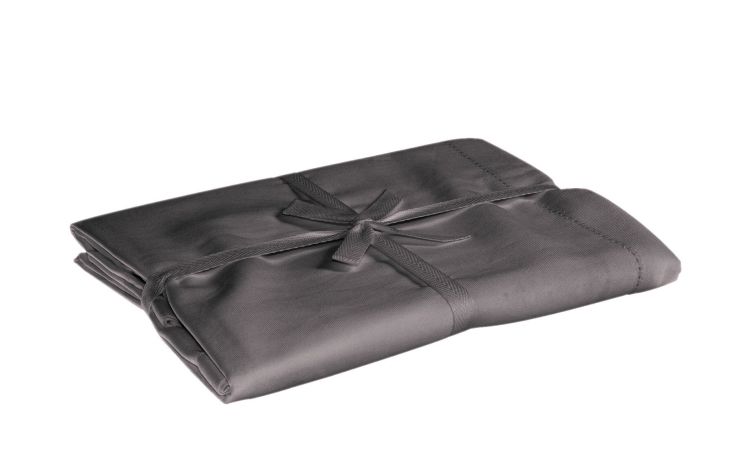 Greta tovaglia grigio scuro 140x180 cm- --100% Cotone-180 cmx140 cm
