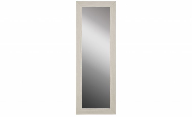 Mary specchio bianco 54x154 cm - -Bianco-Mdf-154 cmx54 cm