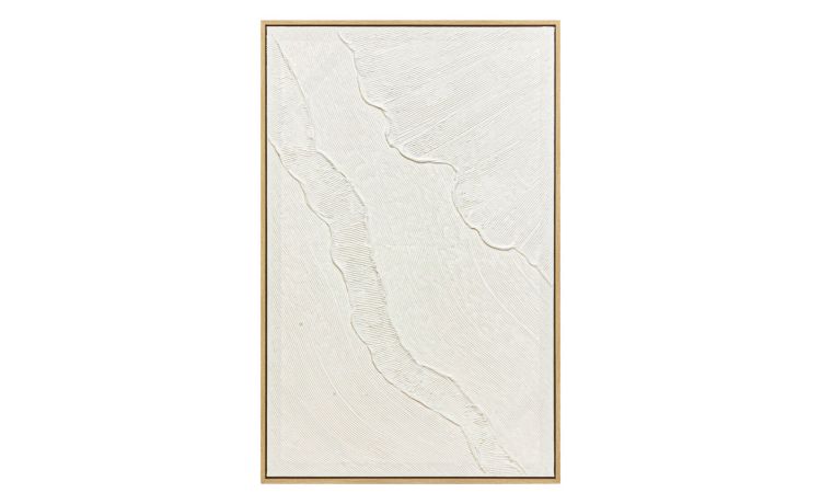 Khoana Wall deco 3D 116x75 cm--Bianco-Poliestere-75 cmx116 cm