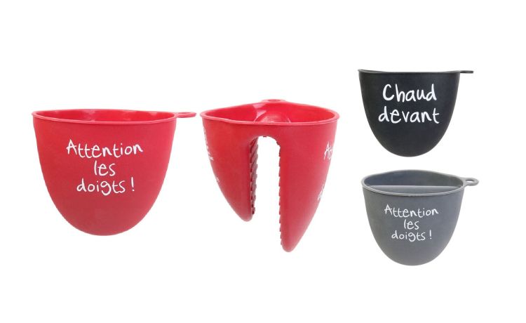 Presina in silicone con scritte - --Plastica