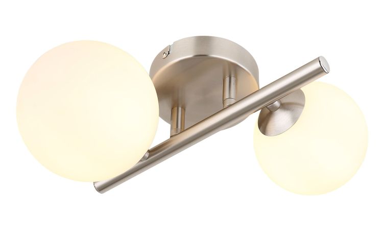 Riha applique in vetro bianco 2xG9 LED--Bianco-Vetro-12