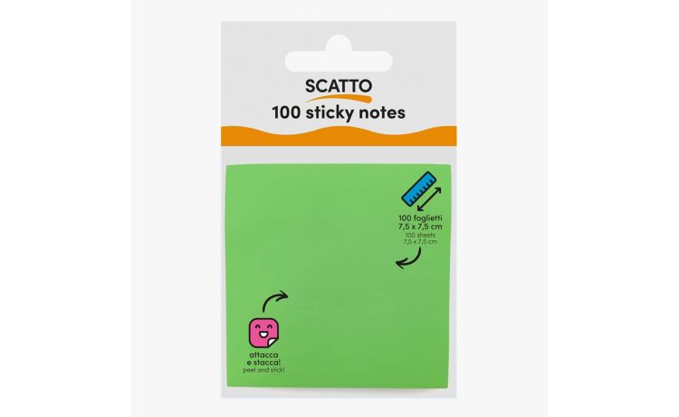 Sticky notes 100 fogli fluo 7