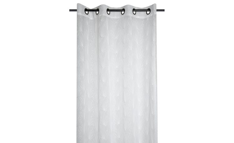 Tenda aubrey voilage bianco 140x260 cm
