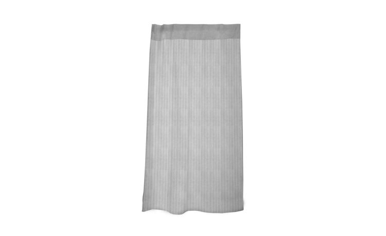 Panarea tenda grigia in PES e cotone 140x280 cm- --87% Cotone;13% PES-280 cmx140 cm