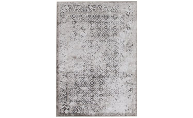 Grey Vintage tappeto grigio anticato 200x290 cm--Grigio-Viscosa-290 cmx200 cm