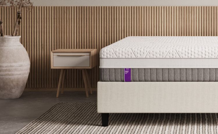 Emma materasso una piazza e mezza fusion fresh hybrid 120x190 cm--Bianco-Poliestere