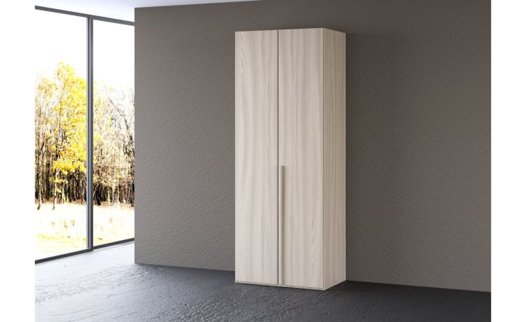 Mia armadio 2 ante battenti olmo--Legno-Nobilitato-238 cmx81 cm