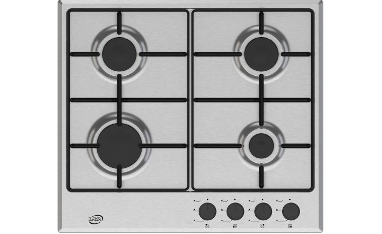 Daya Piano cottura a gas 60cm DSPC-4G60FB--Inox--8