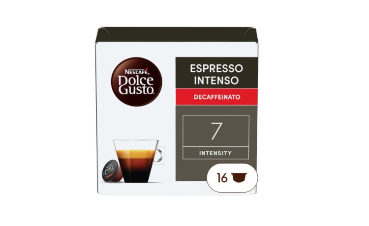 Nescafe&#039; Dolce Gusto Box 16 capsule caffè Espresso intenso decaffeinato