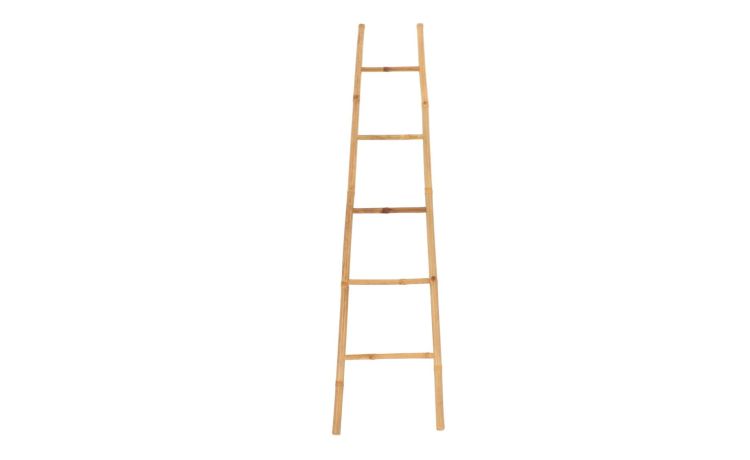 Triangular portasciugamani in bamboo H150 cm- -Legno naturale-Bamboo